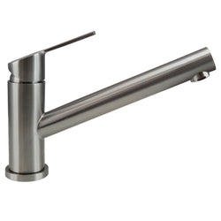 Mizzo Petito kitchen tap brushed steel