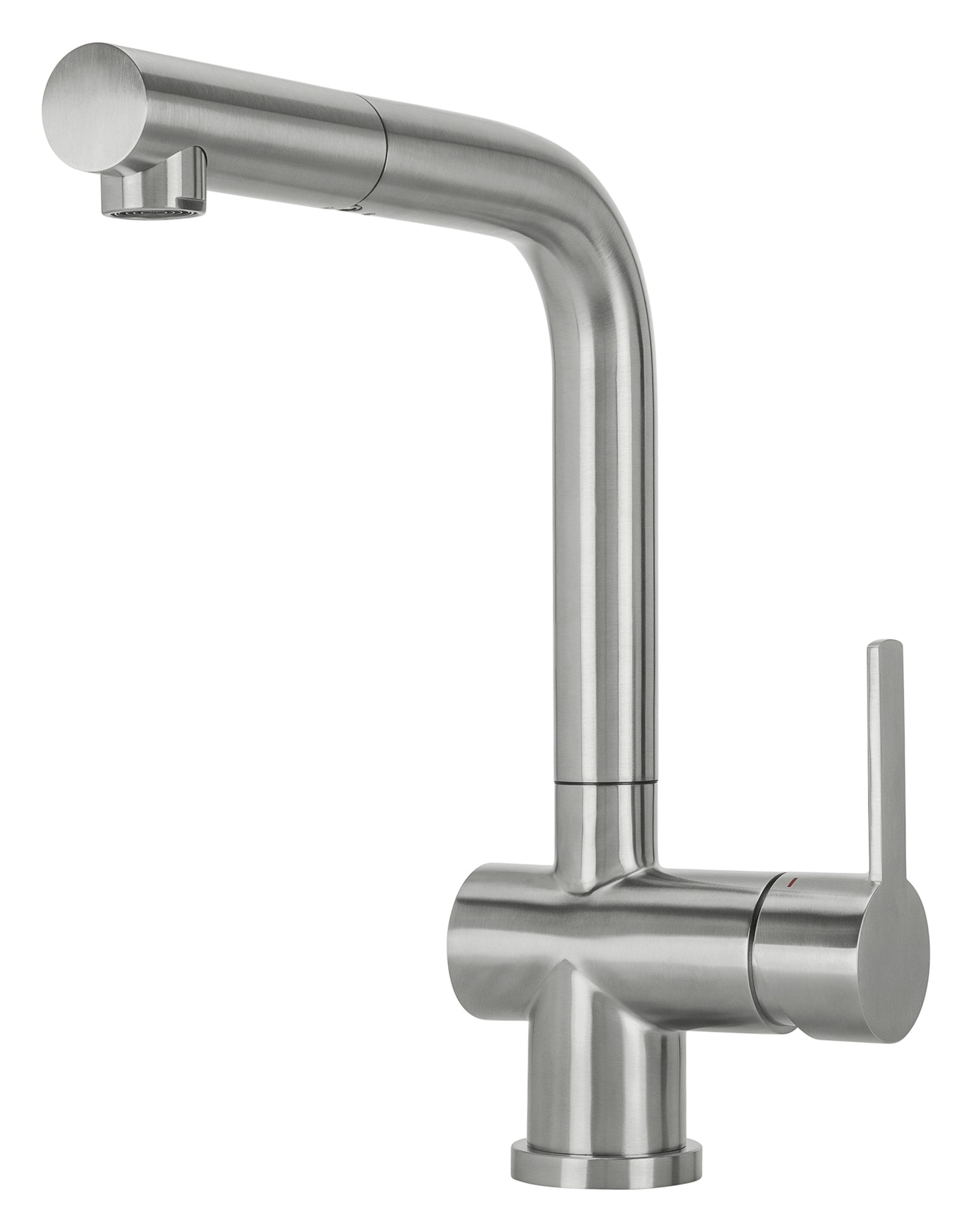 Mizzo Avori kitchen tap brushed steel