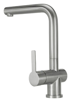 Mizzo Arlori kitchen tap brushed steel