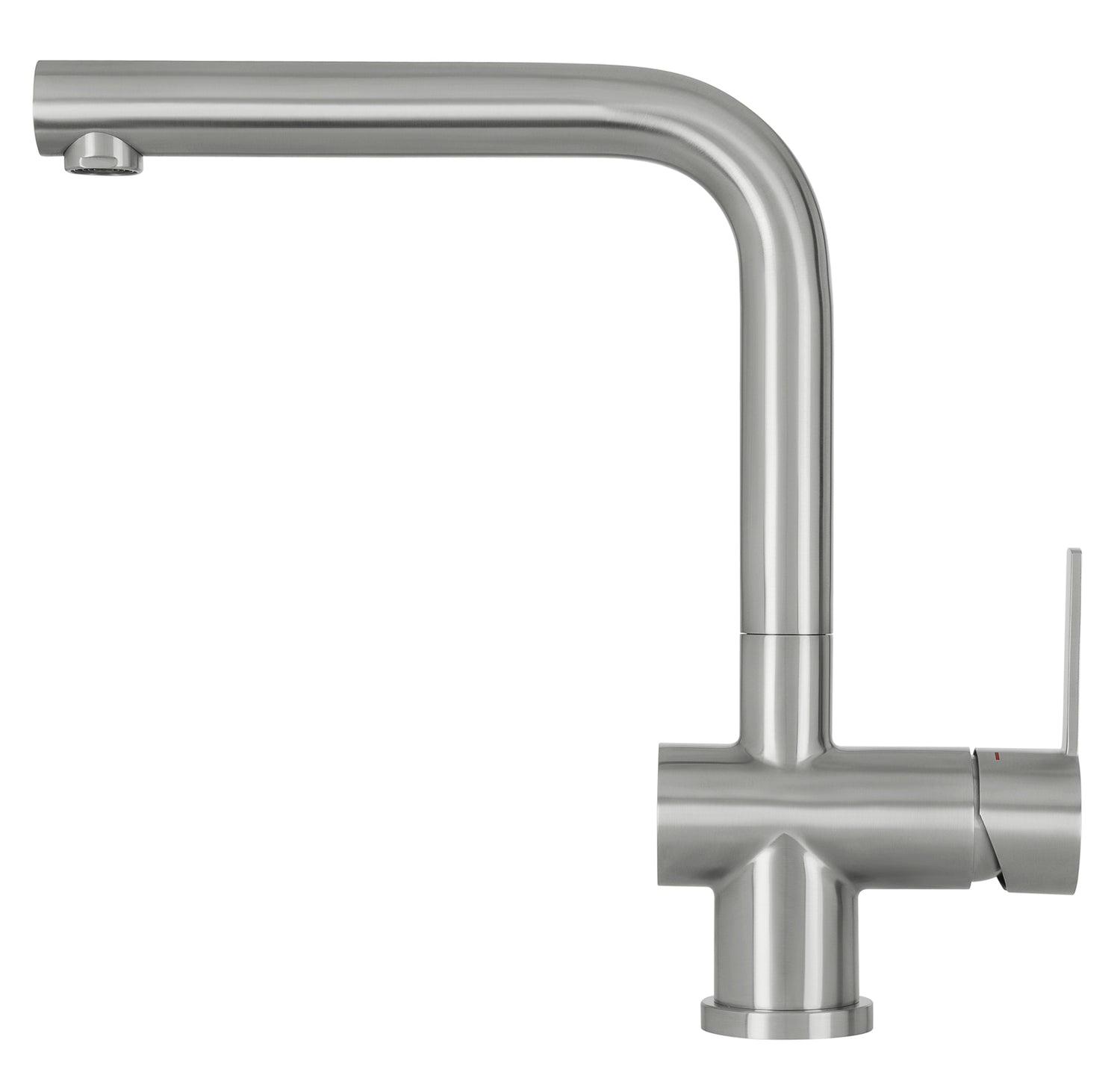 Mizzo Arlori kitchen tap brushed steel