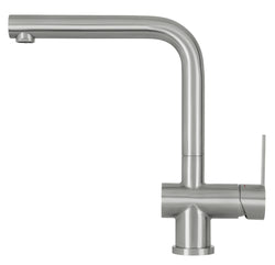 Mizzo Arlori kitchen tap brushed steel