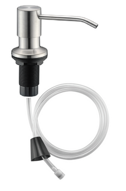 Soap Dispenser/Hand gel Dispenser Mizzo Mato stainless steel - long tube/without bottle