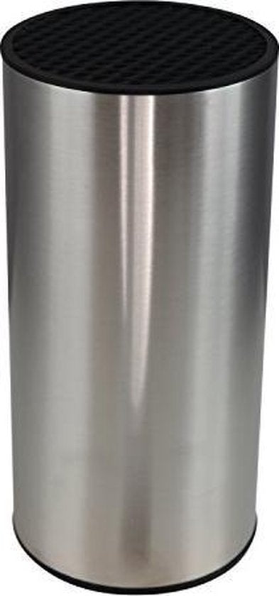Knife block stainless steel coninx steelio - stainless steel knife holder without knives