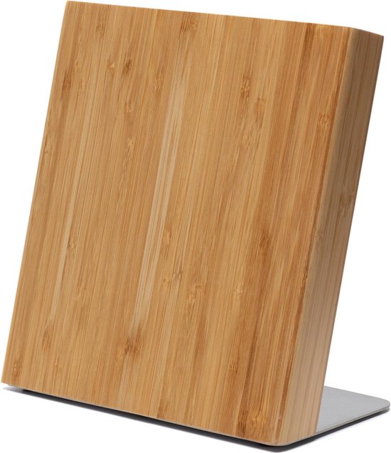 Coninx Magnetic Bamboo Knife Block - Powerful Magnetic Knife Holder