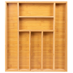 Bambox B4147 wooden cutlery bin 41 cm storage bin - Bamboo cutlery