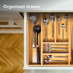 Bambox B5147 Wooden specification bin 51x47 cm - Storage bin - Bamboo cutlery