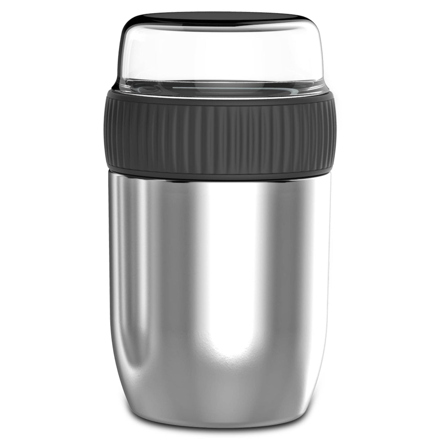 Coninx Thermos food container - Warming container food for at home and on the go - Thermos food box leak-proof - Thermos mug 840ml RVS