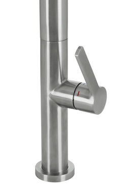 Mizzo Design kitchen tap Trigo Slim brushed