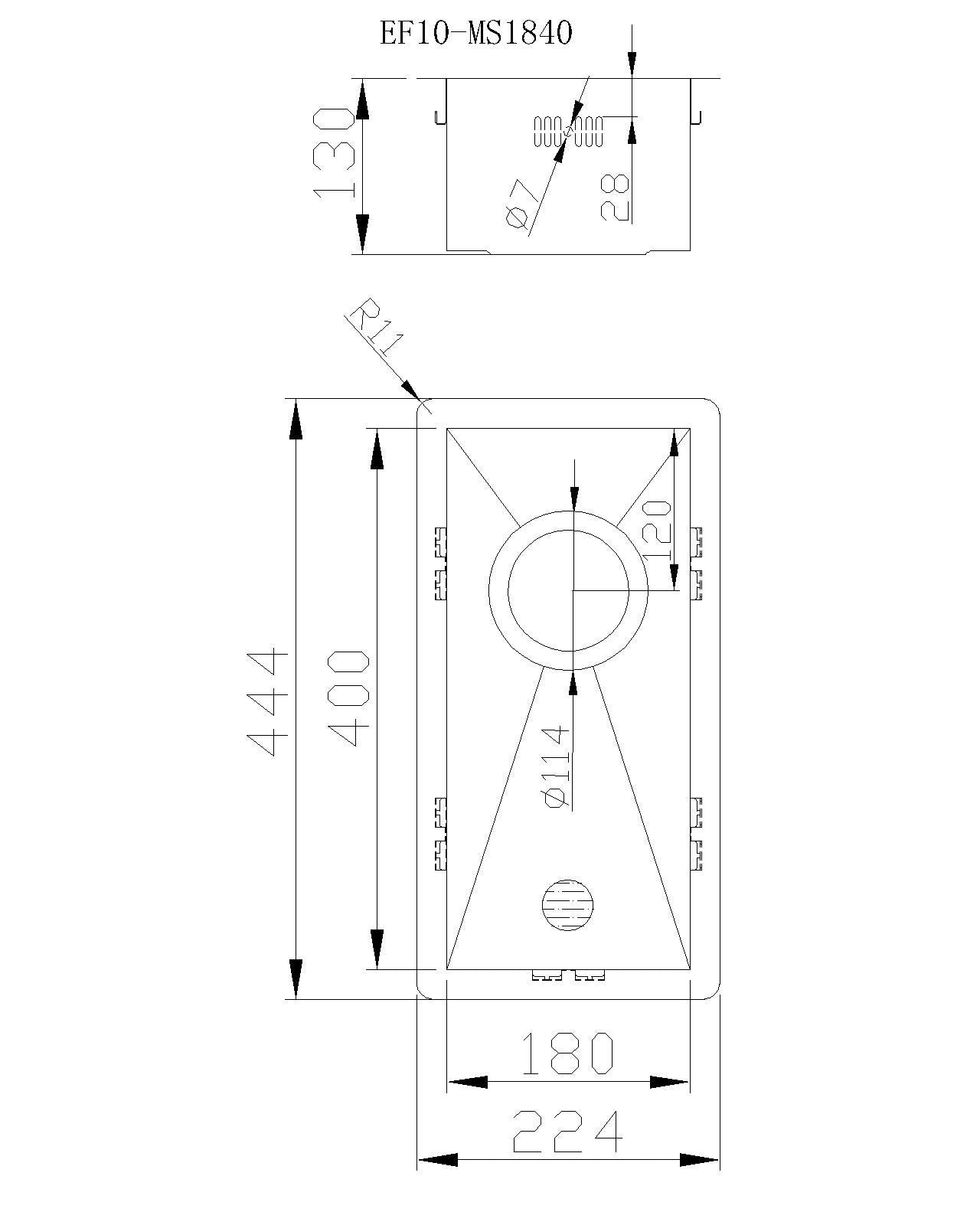 Mizzo quadro kitchen sink 1.2 1840 Flushmount / Undermount