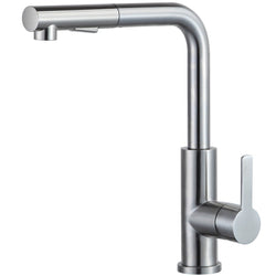 Stainless steel kitchen tap Mizzo Mauro with spray - brush function