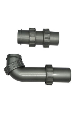 Mizzo single plumbing kit for kitchen sink. Space saving and multifunctional.