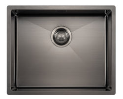 Mizzo Linea kitchen sink 50 - 40 Gunmetal | Flushmount - Topmount - Undermount