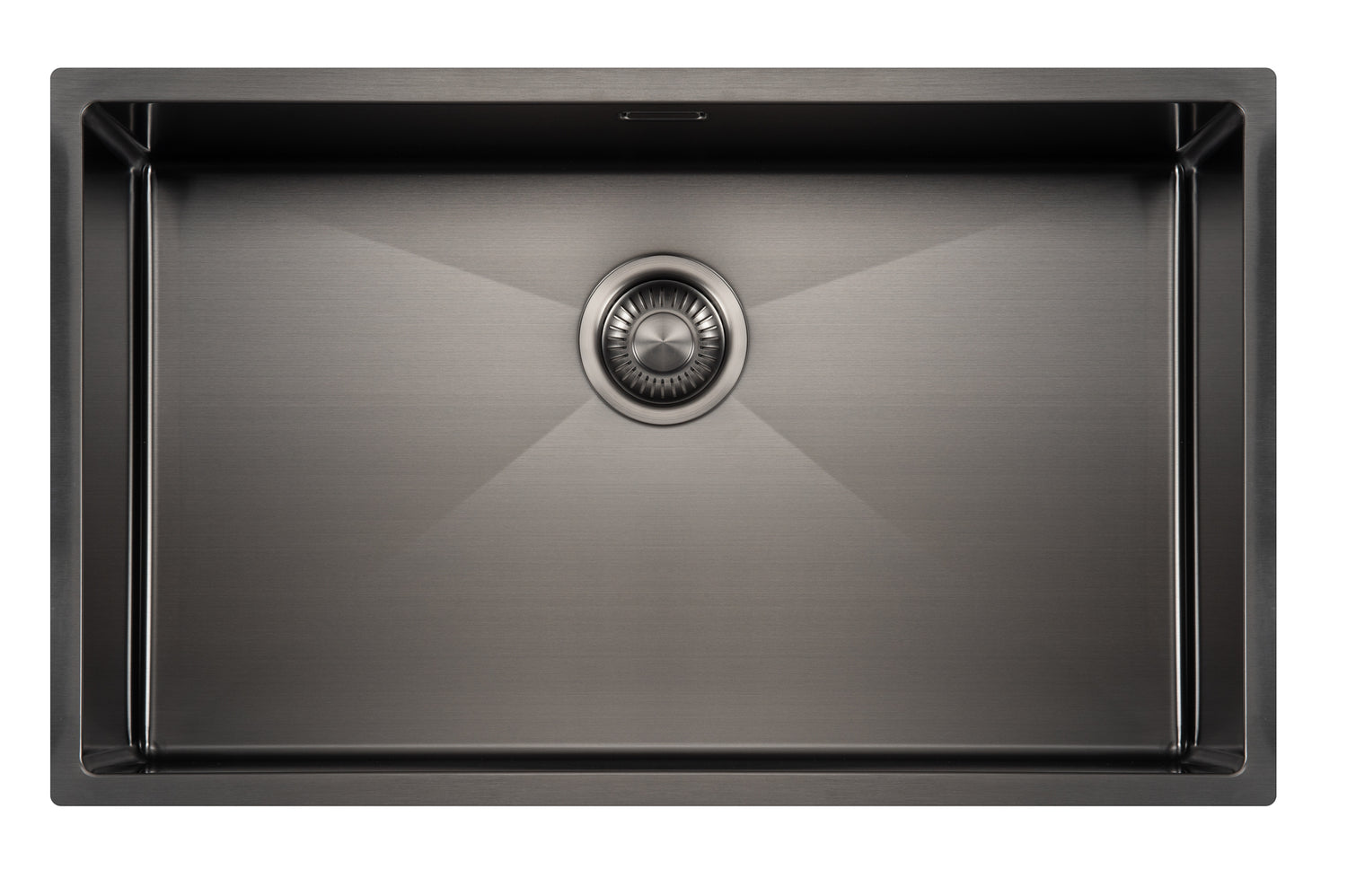 Mizzo Linea kitchen sink 70 - 40 Gunmetal | Flushmount - Topmount - Undermount