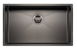 Mizzo Linea kitchen sink 70 - 40 Gunmetal | Flushmount - Topmount - Undermount
