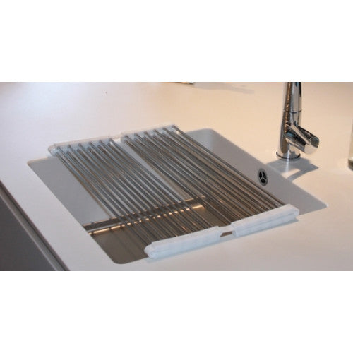 Large Stainless Steel Foldable Dish Drying Rack