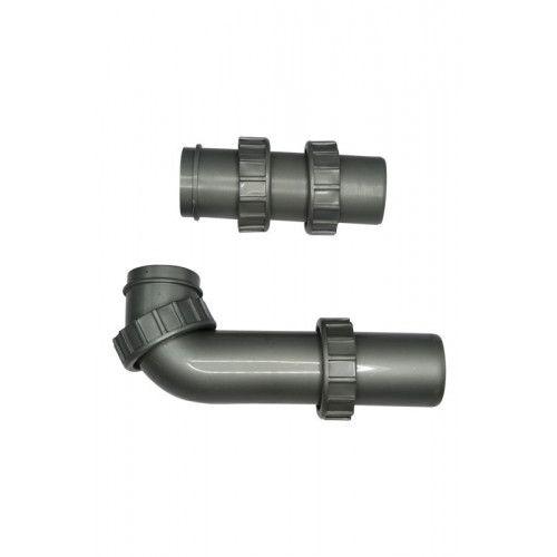 Mizzo Sink Plumbing Kit Double. Space saving model.