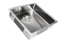 Shallow kitchen sink stainless steel Mizzo Vasco 40-40 - without overflow